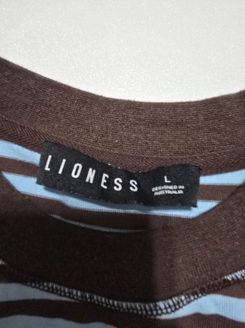 Lioness Bloom Long Sleeve Top Crew Neck Long Sleeves Pull On Size L - Picture 7 of 11